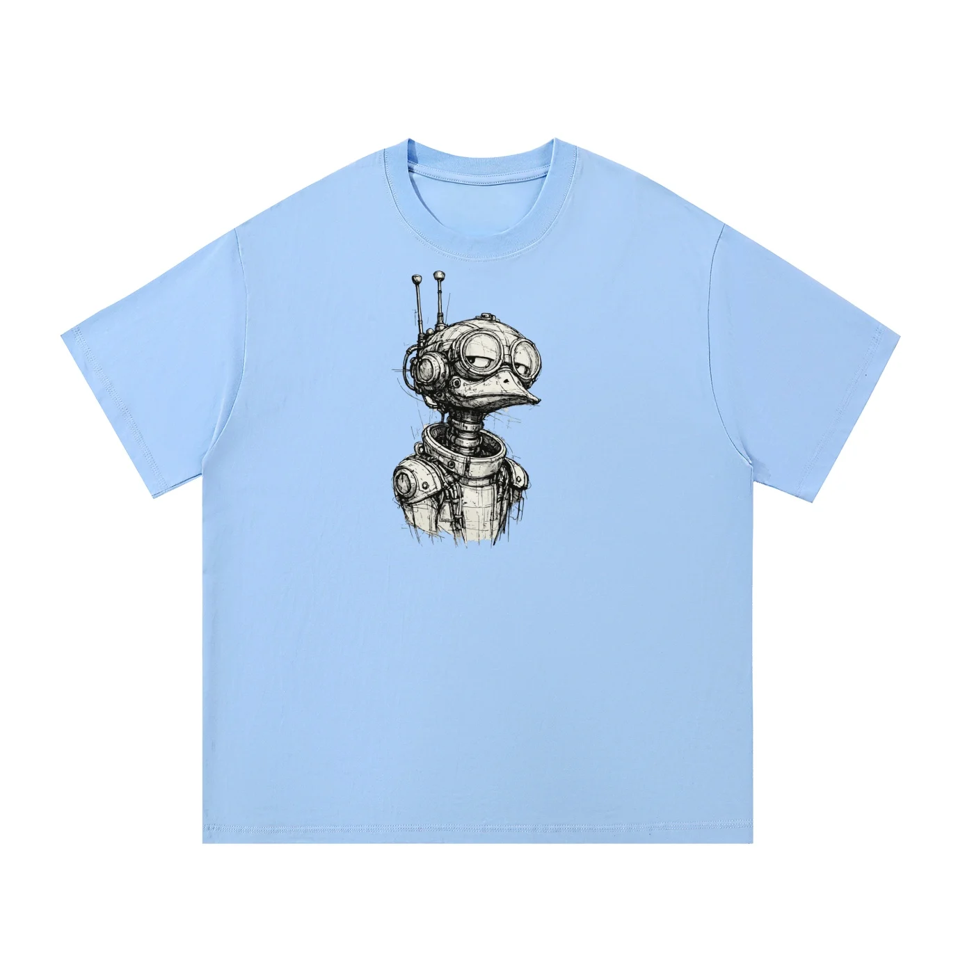 100% Cotton T-Shirt Essential Crew Tee - Soft Breathable Comfort