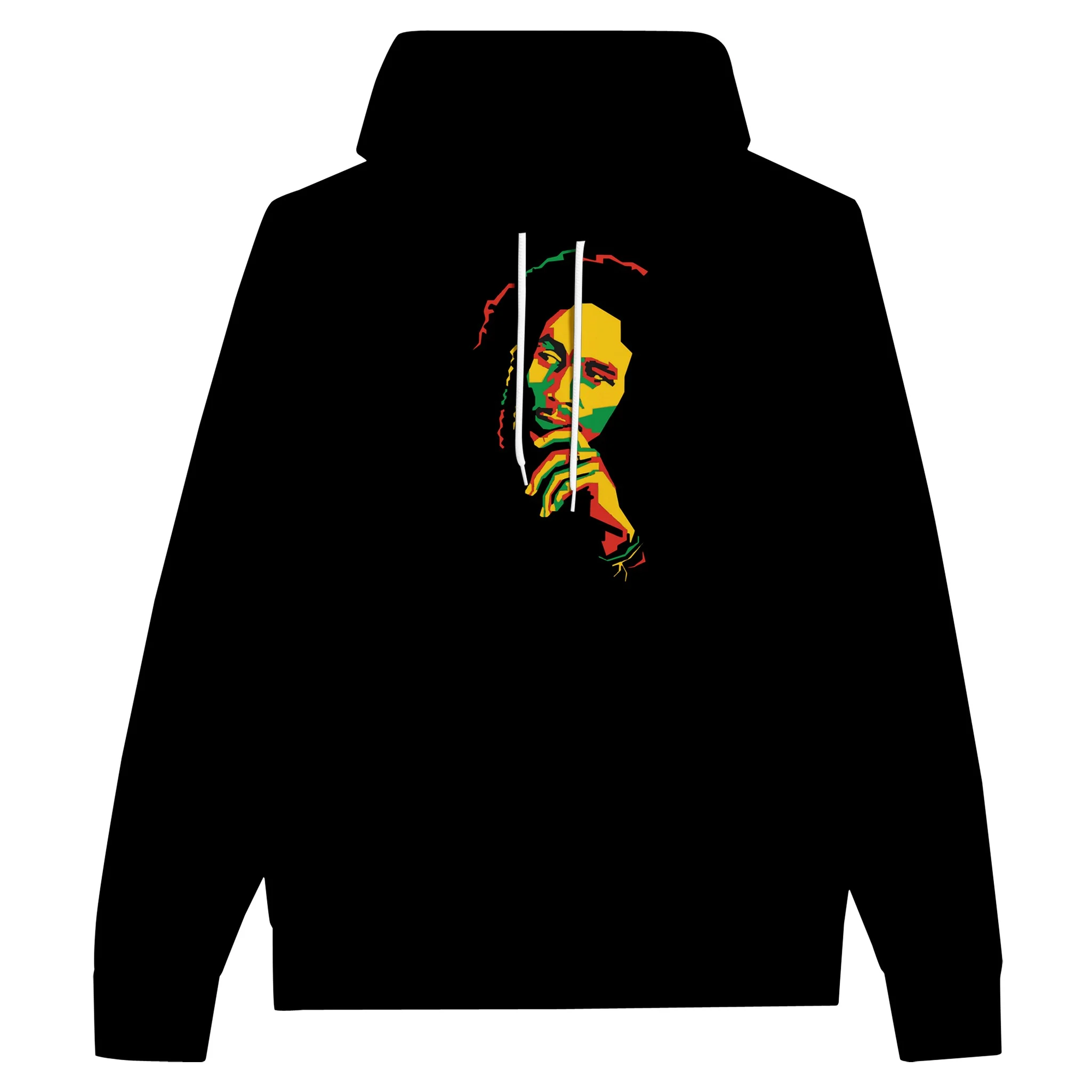 Pullover Hoodie Premium Bob Marley Unisex Graphic Fleece