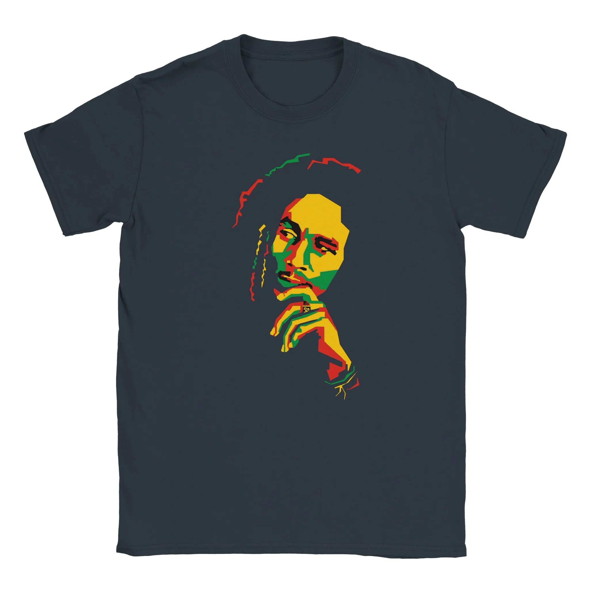Crewneck T-shirt Premium Bob Marley Unisex Classic Cotton Comfort 10 6130f053 dce6 4f50 ab54 512122ae7390