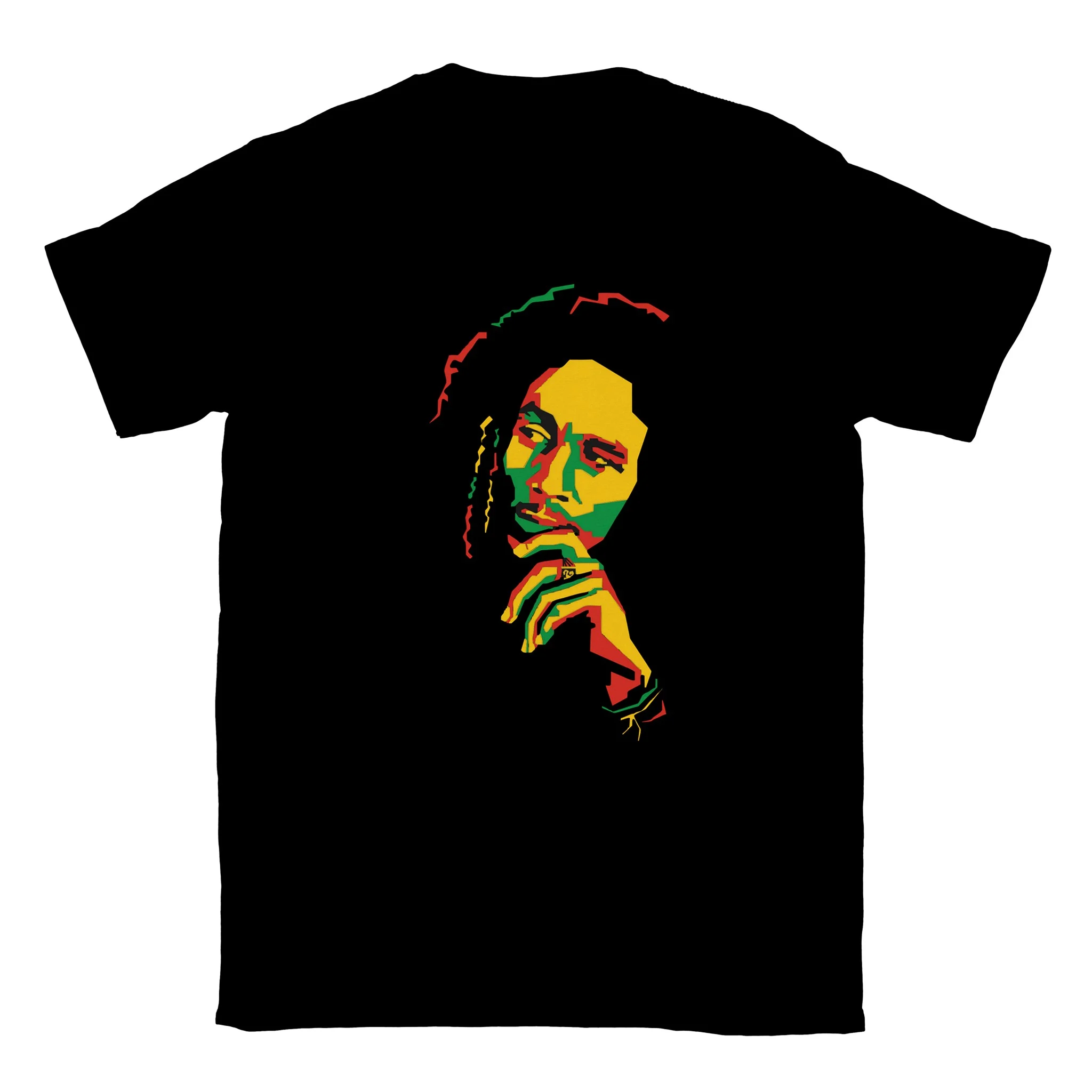 Crewneck T-shirt Premium Bob Marley Unisex Classic Cotton Comfort 11 8474f06c 4649 46ab a23f ca9222fb934d