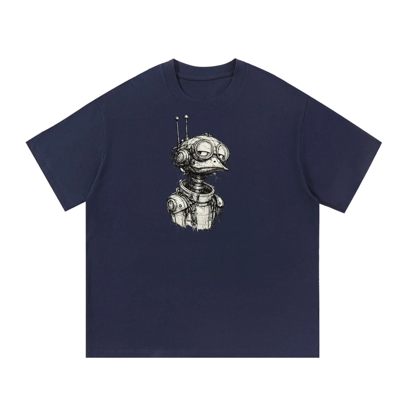 100% Cotton T-Shirt Essential Crew Tee - Soft Breathable Comfort