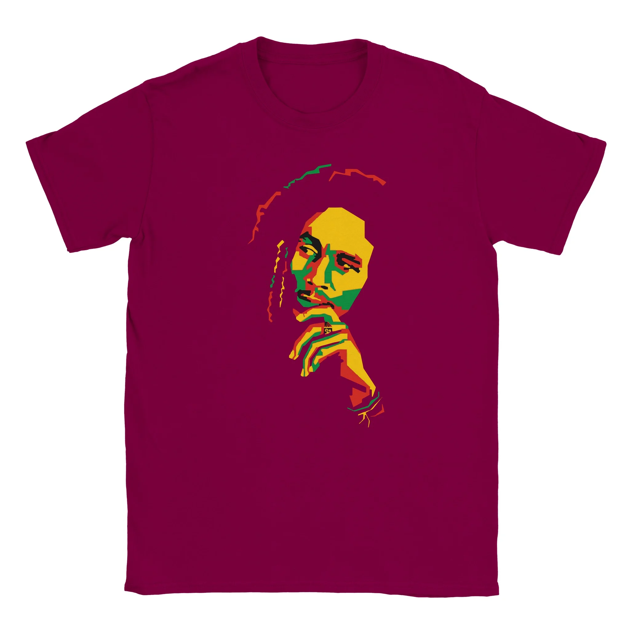 Crewneck T-shirt Premium Bob Marley Unisex Classic Cotton Comfort 7 a77fd909 4851 4132 a064 ce979348572e