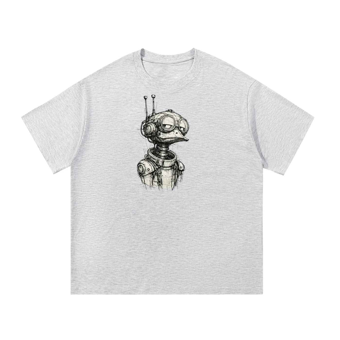 100% Cotton T-Shirt Essential Crew Tee - Soft Breathable Comfort